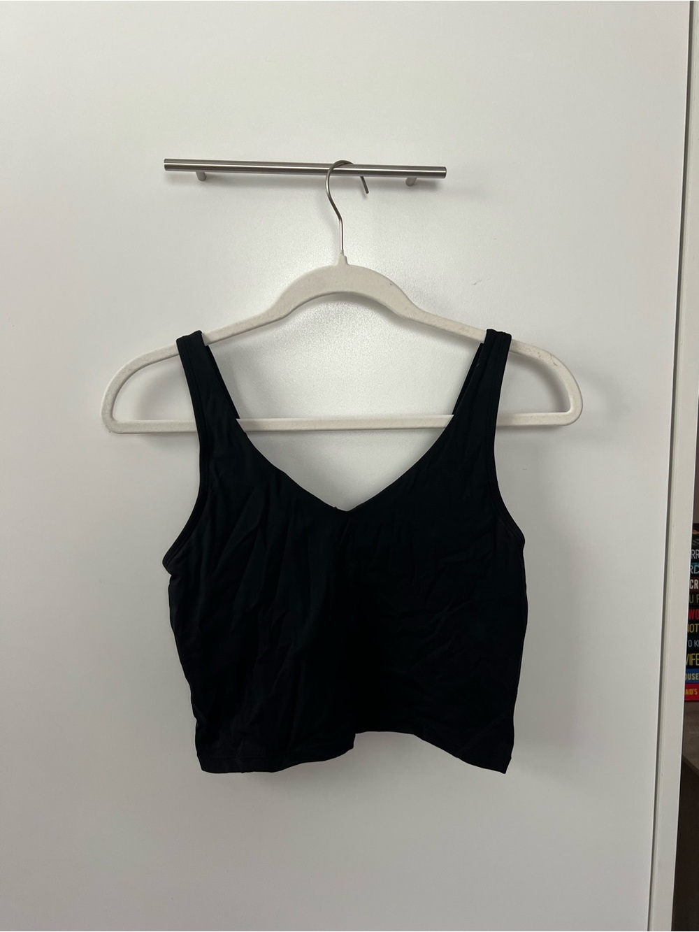 Amazon Black V-Neck Tank Top for Women